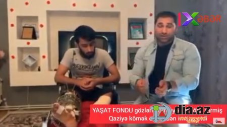 Gözləri görməyən, ayağını itirmiş Qaziyə kömək etmirlər... - ETİRAZ