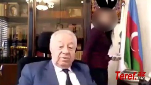 Sabiq deputat Hüseynbala Mirələmovun əxlaqsız videosu yayıldı - Kabinetdə gənc qadına...VİDEO