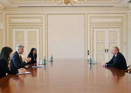 İlham Əliyev Dünya Bankının regional direktorunu qəbul etdi