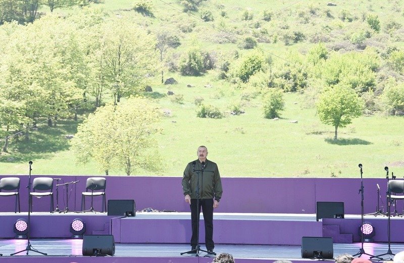 Şuşada keçirilən “Xarıbülbül” festivalı milli birlik, qürur,  zəfər, ləyaqət bayramına çevrildi