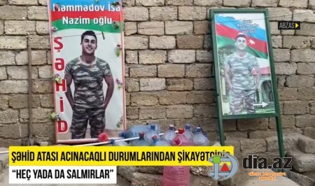 Şəhid atası acınacaqlı vəziyyətdə... - GİLEY
