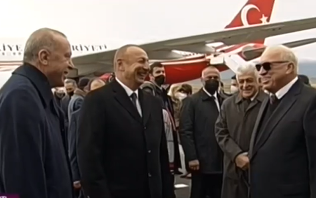 AZAL-ın prezidenti Ərdoğana söz verdi: "Zəngilan hava limanının açılışı üçün bığ saxlayacam" - VİDEO