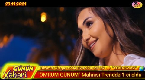 Şəbnəm Tovuzlu yeni mahnısı ilə trenddə 1-ci oldu-Video