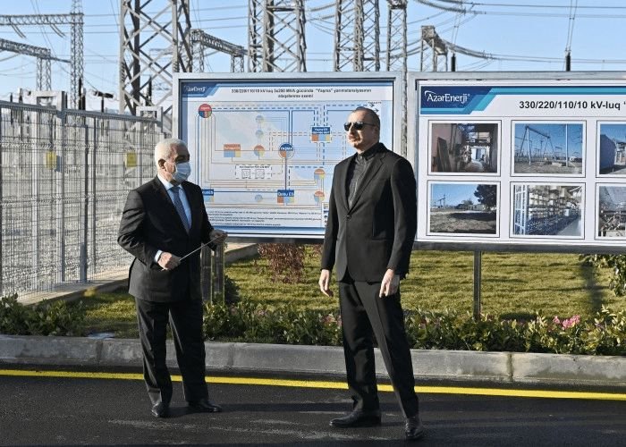 “Qobu” Enerji Qovşağı son illər ərzində inşa edilən ən böyük enerji obyektlərindən biridir