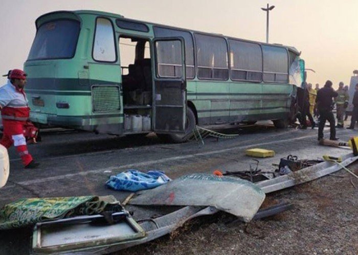 İran aeroportunda iki avtobus toqquşdu - 40 nəfər yaralandı