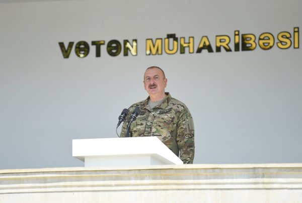 Bu gün  azad edilmiş torpaqlarda geniş quruculuq işləri ilə məşğuluq