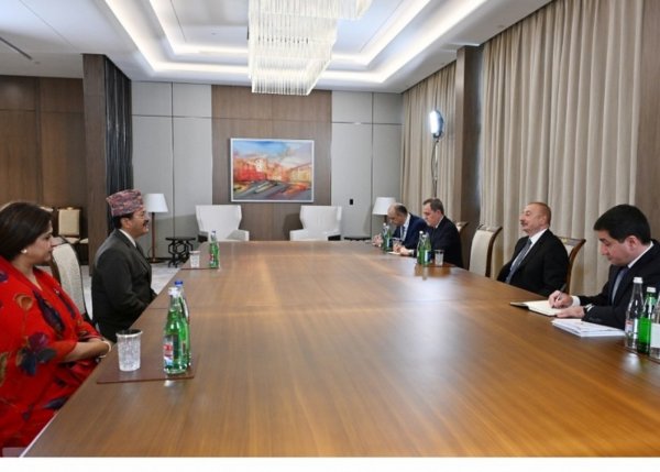 İlham Əliyev Nepalın xarici işlər nazirini qəbul etdi