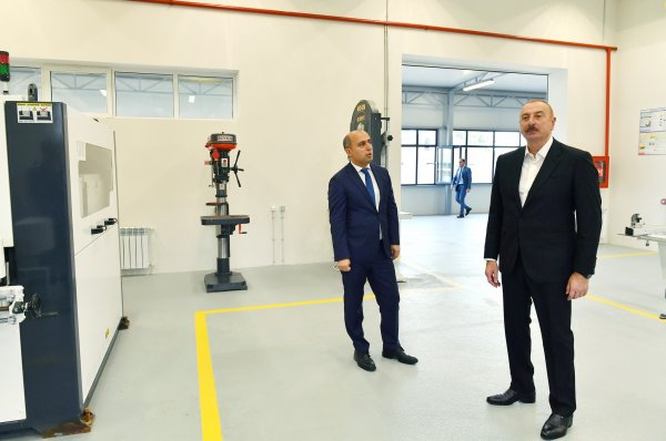 İlham Əliyev Cəlilabadda açılışda iştirak etdi