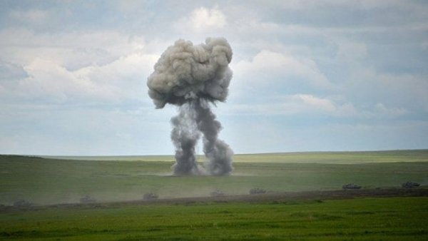Gədəbəydə Ermənistanla həmsərhəd ərazidə yanğın zamanı mina partlayıb
