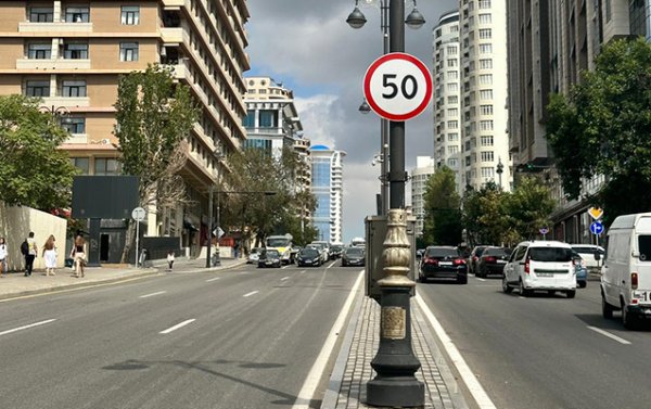 Bakıda bu yollarda hərəkət istiqaməti dəyişdirildi