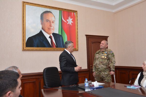 Abşeronda şəhid ailələri və müharibə iştirakçıları ilə görüş keçirilib