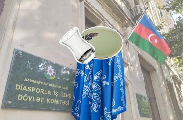 “Diaspora Komitəsi” boşqab, armudu stəkan və kəlağayı satın alır