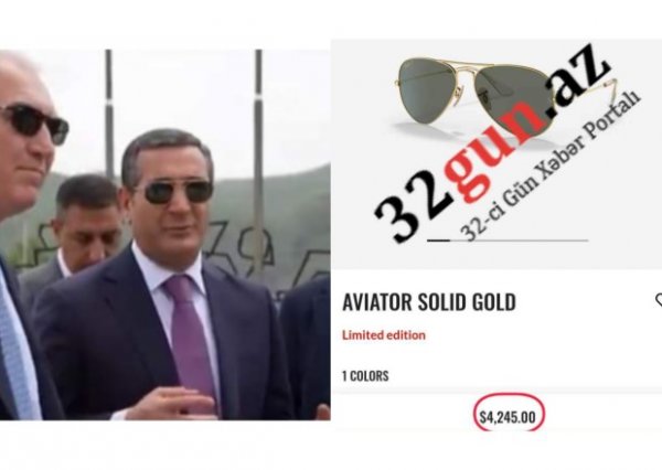 Deputatın bahalı eynəyi müzakirə mövzusu oldu... - FOTOFAKT