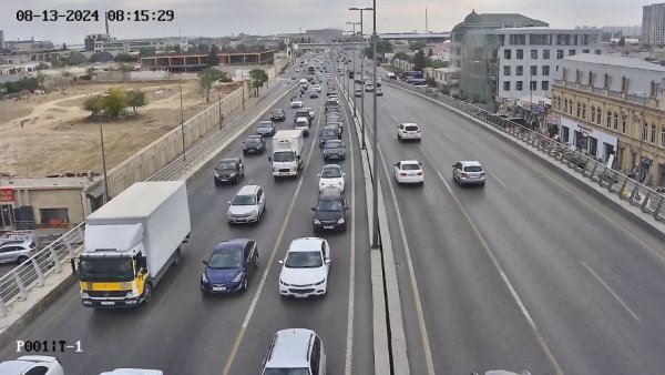 Hazırda tıxac olan yollar