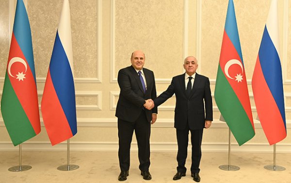 Əsədovla Mişustin perspektivləri müzakirə etdi - Foto
