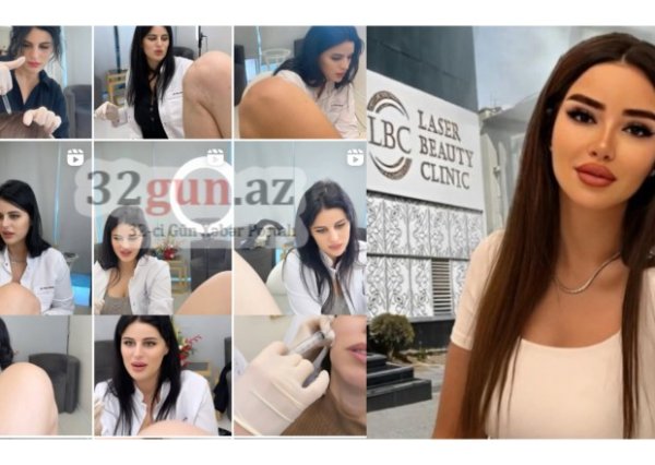 “Laser Beauty Clinic”in bağlanan filialından YENİ BİABIRÇI GÖRÜNTÜLƏR: Türkiyəli həkim görün nə paylaşıb / FOTO