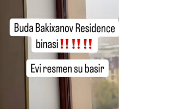 ”Bakıxanov Residence”də evləri yağış damır -VİDEO