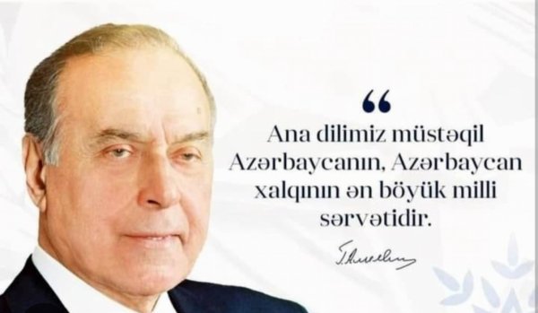 Azərbaycan dili digər dövlət rəmzlərimiz kimi müqəddəsdir