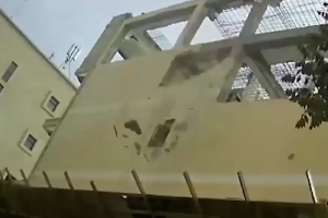 Vialon” MMC sakinlərlə razılaşmadan söküntü aparır - VİDEO