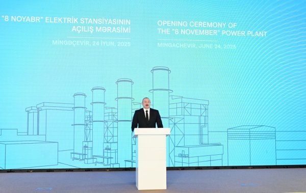 "8 Noyabr" Elektrik Stansiyası ölkəmizin ən böyük elektrik stansiyasıdır