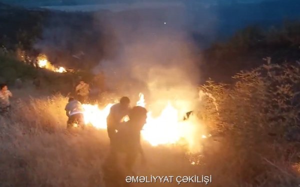 FHN: Xocalı, Xocavənd və Şuşada dağlıq ərazidə baş verən yanğınlar söndürülüb