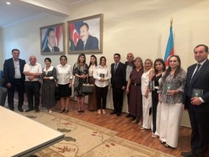 Yevlaxda “Ocaq” ədəbi birliyinin “Ölümsüz Ümüdlər” adlı tədbir keçirilib-Foto