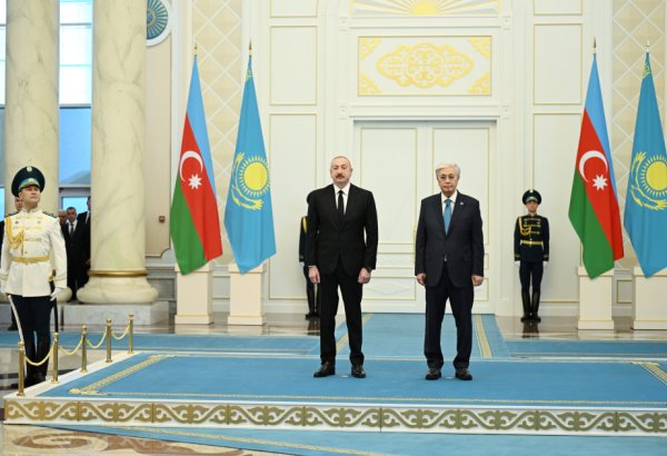 Azərbaycan və Qazaxıstan qardaşlıq, strateji tərəfdaşlıq və ortaq inkişaf yolunda