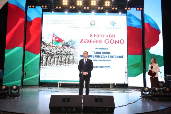 Nizami rayonunda Zəfər Gününün 5-ci ildönümü münasibətilə möhtəşəm tədbir keçirilib