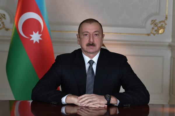 Prezident İlham Əliyev 9 noyabr Dövlət bayrağı günü ilə əlaqədar paylaşım edib