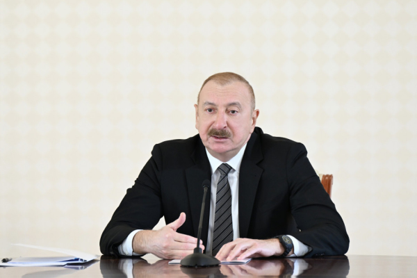 Prezident: Leysan yağışları yağan kimi şəhər nəqliyyatı iflic vəziyyətinə düşür, çox ciddi problemlər yaşanır