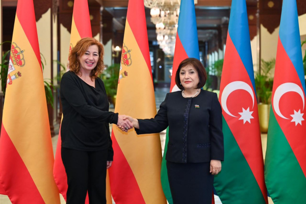 Milli Məclis və İspaniya Krallığı Deputatlar Konqresinin sədrlərinin görüşü olub