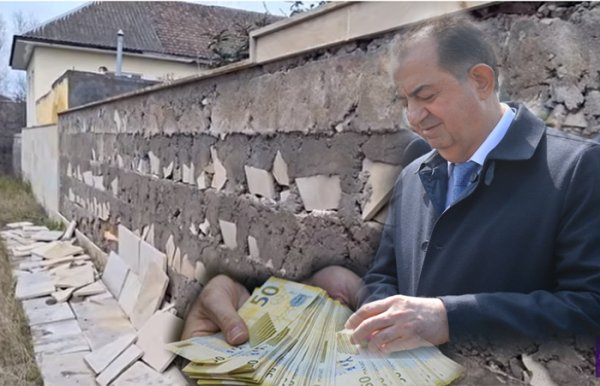 Qaraşovun 1,4 milyonluq “abadlıq”ı 3 ay dözmədi - Üzlüklərin altında sment əvəzinə zir-zibil vurulub - FOTOLAR