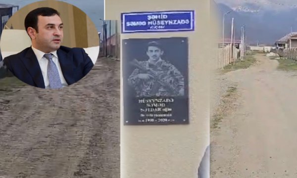 Nahid Bağırov şəhid ailəsini eşitmir - Şəhidin adına olan küçə bərbad vəziyyətdədir - VİDEO