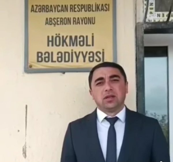 Hökməli bələdiyyəsinin sədri Ramil Orucovun “MAKLERLİYİ” ifşa olundu: Torpaq satır,qanunsuz tikinti aparır?
