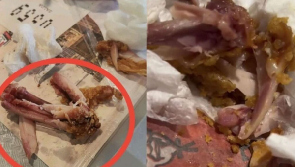 KFC Bakıda müştərilərə beləı toyuq satır?