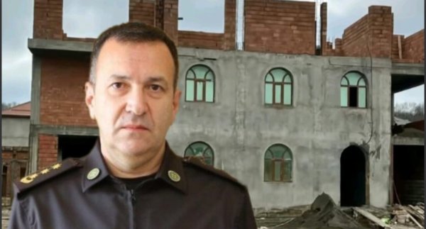 FHN polkovniki Qubada qanunsuz obyekt tikmək istədi, qarşısı alındı - TƏFƏRRÜAT