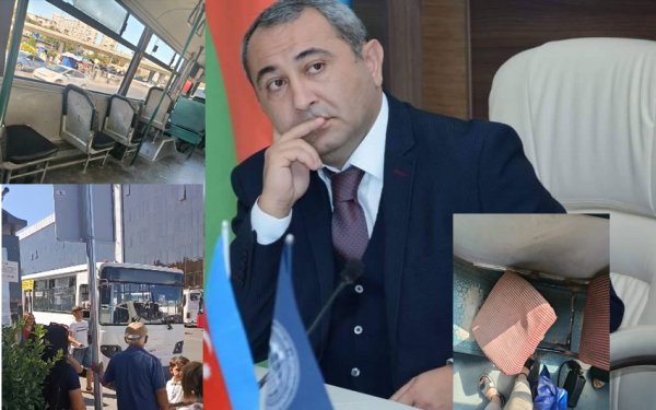 Anar Rzayev 114A və 114B marşrutlarındakı biabırçı vəziyyəti niyə görmür?